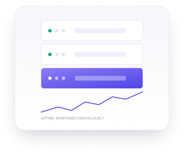 Managed IT dashboard illustration